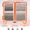 Sheglam Lash Pages Multi‑Style Hybrid Lash Clusters 400 psc