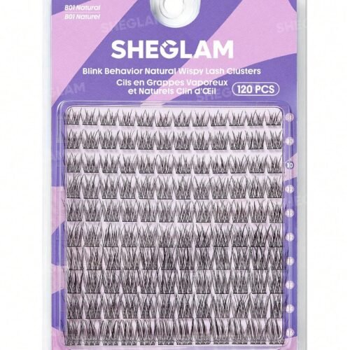 Sheglam Blink Behavior Natural Wispy Lash Clusters 120psc