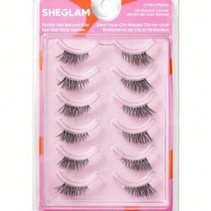Sheglam Flutter Flirt Natural Cat Eye Half Strip Lashes