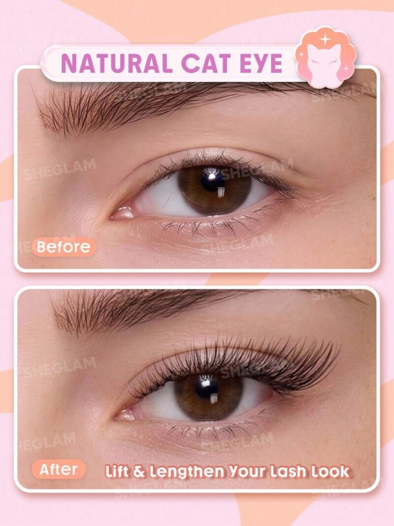 Sheglam Flutter Flirt Natural Cat Eye Half Strip Lashes