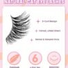 Sheglam Flutter Flirt Natural Cat Eye Half Strip Lashes