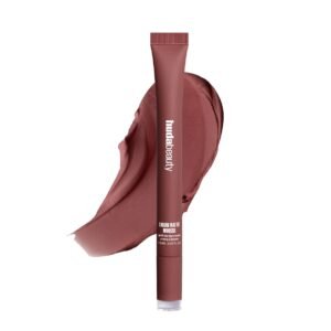 Huda beauty liquid matte mousse_ berry brown