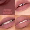 Huda beauty liquid matte mousse_ berry brown