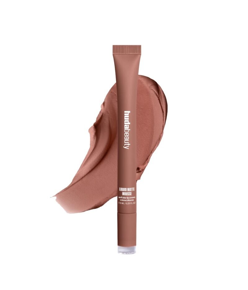 Huda beauty liquid matte mousse_mocha mauve