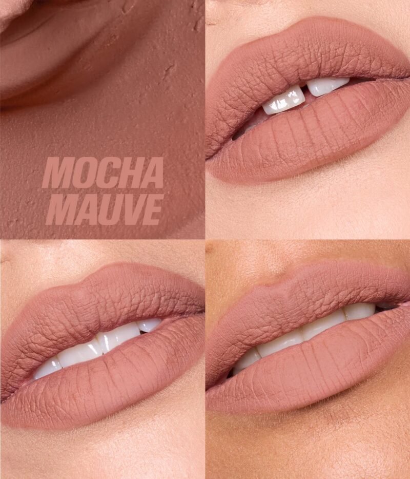 Huda beauty liquid matte mousse_mocha mauve